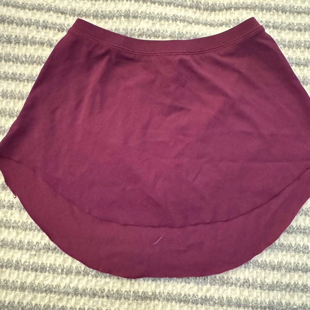 Protutu/Stacy’s Skirts XS ballet skirt, burgundy